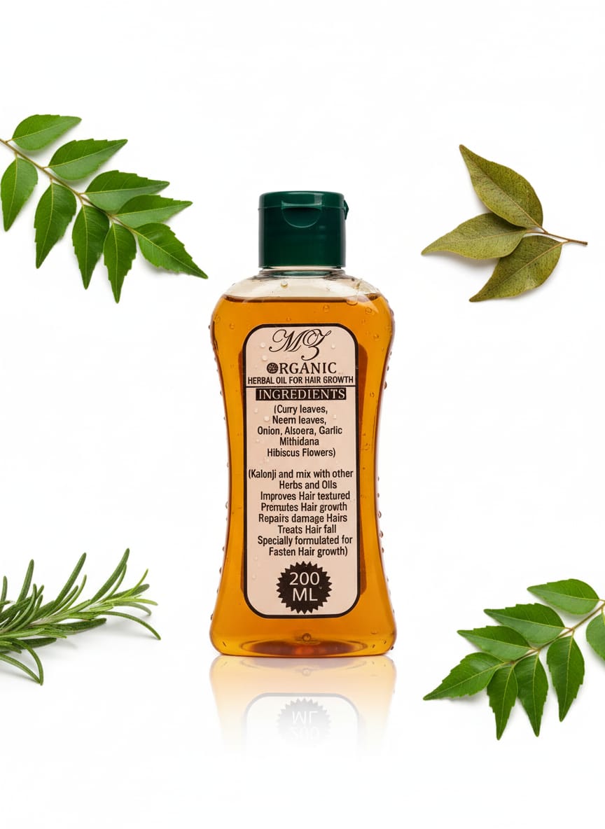 Organic Hair Oil For Hair Growth